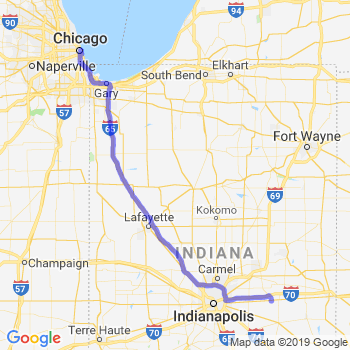 Travel from Knightstown to Chicago Loop Limousine service to Chicago Loop