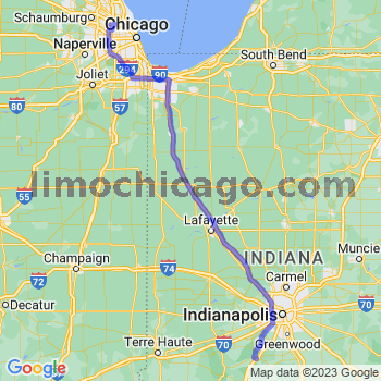 Travel from Martinsville to O'Hare airport Limousine service to O'Hare airport (ORD)