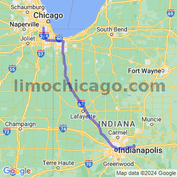Travel from Maxwell to Midway airport Limousine service to Midway airport (MDW)