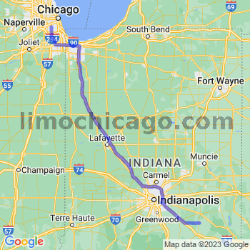Travel from Milroy to Midway airport Limousine service to Midway airport (MDW)