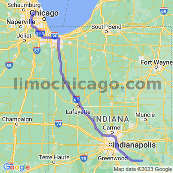 Travel from Milroy to O'Hare airport Limousine service to O'Hare airport (ORD)