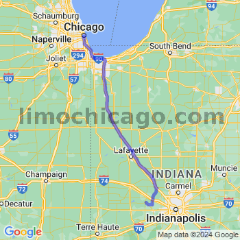 Travel from North Salem to Chicago Loop Limousine service to Chicago Loop