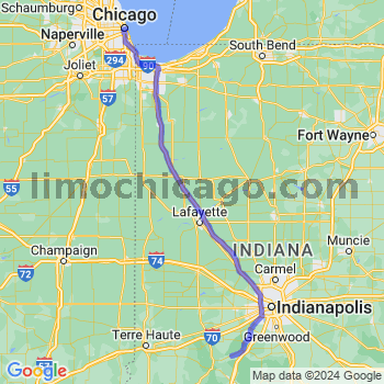 Limousine service to Chicago Loop