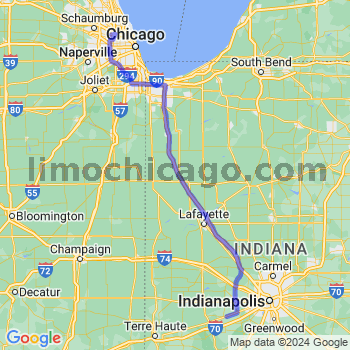 Travel from Stilesville to O'Hare airport Limousine service to O'Hare airport (ORD)