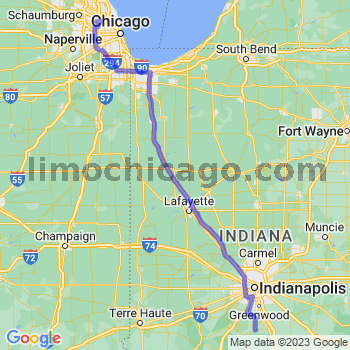 Travel from Trafalgar to O'Hare airport Limousine service to O'Hare airport (ORD)