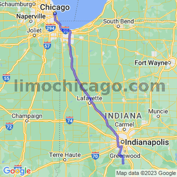 Travel from Trafalgar to Chicago Loop Limousine service to Chicago Loop