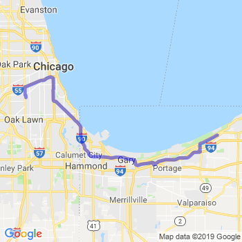 Travel from Beverly Shores to Midway airport Limousine service to Midway airport (MDW)