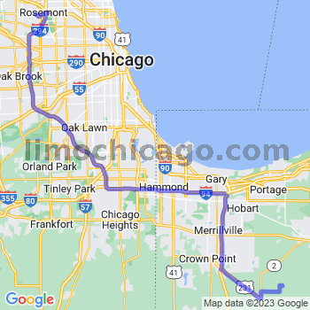 Travel from Boone Grove to O'Hare airport Limousine service to O'Hare airport (ORD)