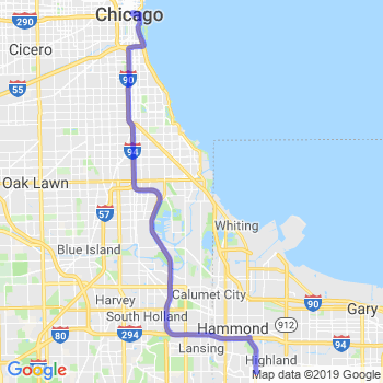 Limousine service to Chicago Loop