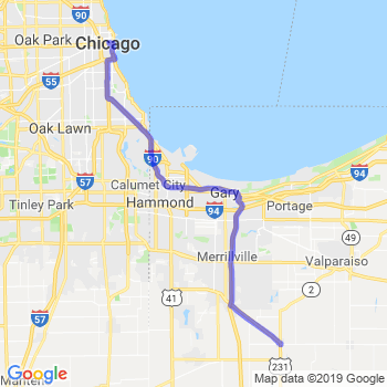 Travel from Hebron to Chicago Loop Limousine service to Chicago Loop