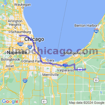 Travel from Kingsbury to O'Hare airport Limousine service to O'Hare airport (ORD)