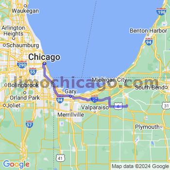 Travel from Kingsbury to Chicago Loop Limousine service to Chicago Loop