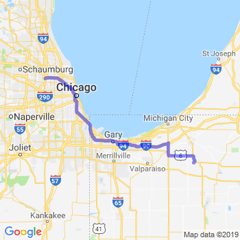 Travel from Kingsford Heights to Midway airport Limousine service to Midway airport (MDW)