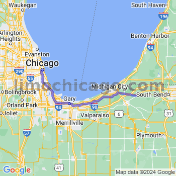 Limousine service to Chicago Loop