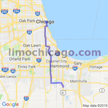 Travel from St John to Chicago Loop Limousine service to Chicago Loop