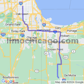 Travel from Thayer to Midway airport Limousine service to Midway airport (MDW)