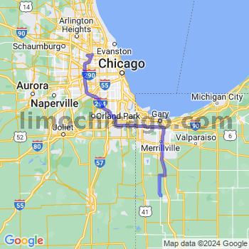 Travel from Thayer to O'Hare airport Limousine service to O'Hare airport (ORD)