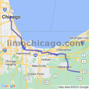 Limousine service to Chicago Loop