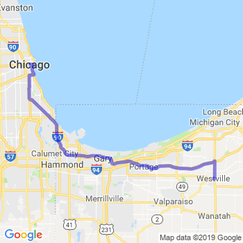 Limousine service to Chicago Loop