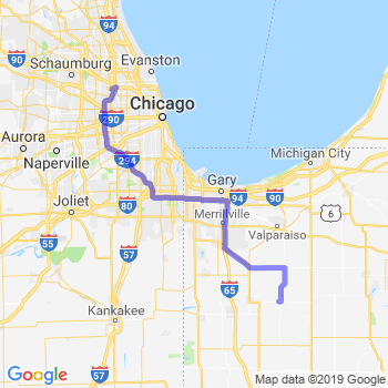 Travel from Wheatfield to O'Hare airport Limousine service to O'Hare airport (ORD)