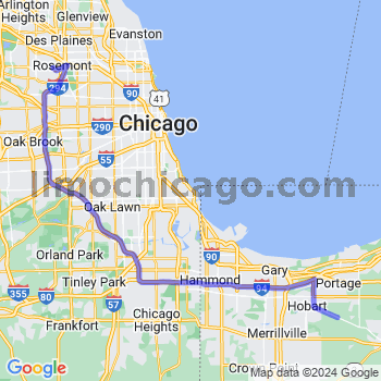 Limousine service to O'Hare airport (ORD)