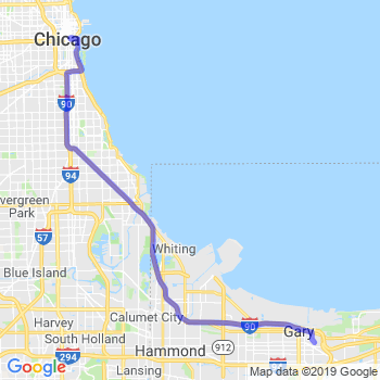 Travel from Gary to Chicago Loop Limousine service to Chicago Loop