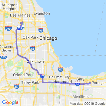 Travel from Lake Station to O'Hare airport Limousine service to O'Hare airport (ORD)