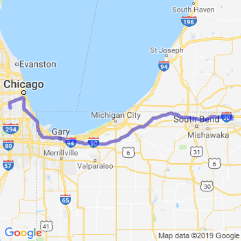Travel from Elkhart to Midway airport Limousine service to Midway airport (MDW)