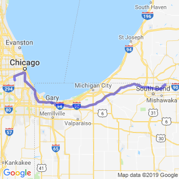 Travel from Granger to Midway airport Limousine service to Midway airport (MDW)
