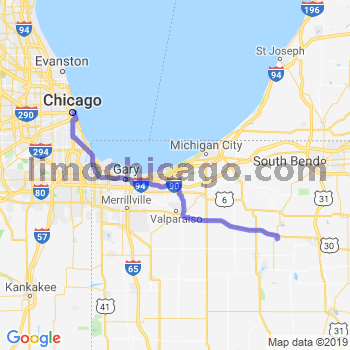 Limousine service to Chicago Loop