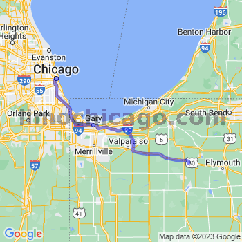 Travel from Hamlet to Chicago Loop Limousine service to Chicago Loop