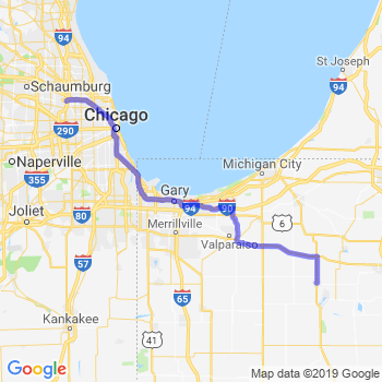 Travel from Knox to O'Hare airport Limousine service to O'Hare airport (ORD)