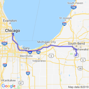 Limousine service to Chicago Loop