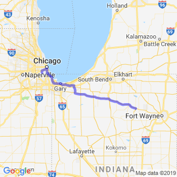 Travel from Pierceton to Midway airport Limousine service to Midway airport (MDW)