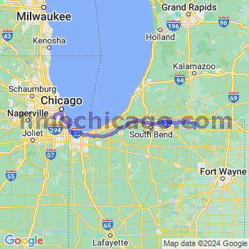 Travel from Shipshewana to Midway airport Limousine service to Midway airport (MDW)