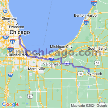 Limousine service to Chicago Loop