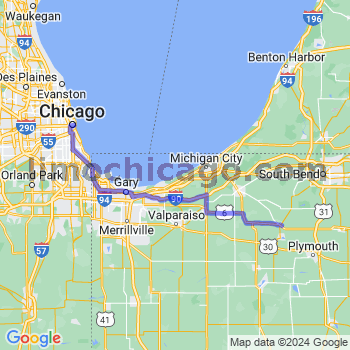 Limousine service to Chicago Loop