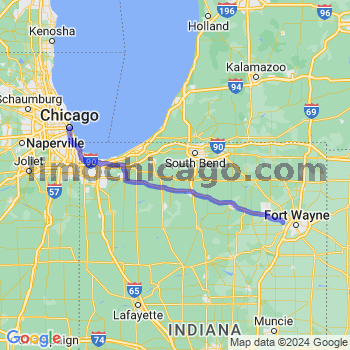 Travel from Arcola to Chicago Loop Limousine service to Chicago Loop