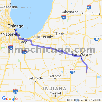 Limousine service to Chicago Loop