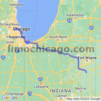 Travel from Bluffton to O'Hare airport Limousine service to O'Hare airport (ORD)