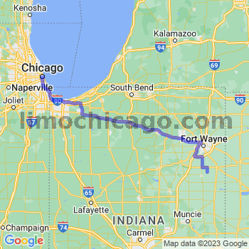 Travel from Craigville to Chicago Loop Limousine service to Chicago Loop