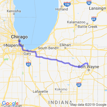 Travel from Huntertown to Chicago Loop Limousine service to Chicago Loop