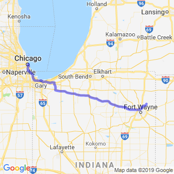 Travel from Leo to Chicago Loop Limousine service to Chicago Loop