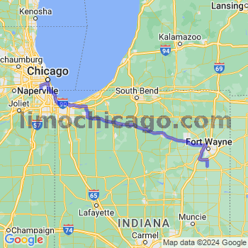 Travel from Ossian to Midway airport Limousine service to Midway airport (MDW)