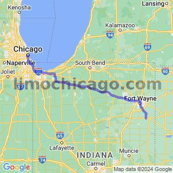Travel from Preble to Chicago Loop Limousine service to Chicago Loop