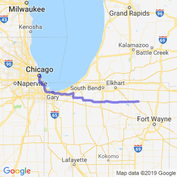 Travel from Wawaka to Chicago Loop Limousine service to Chicago Loop