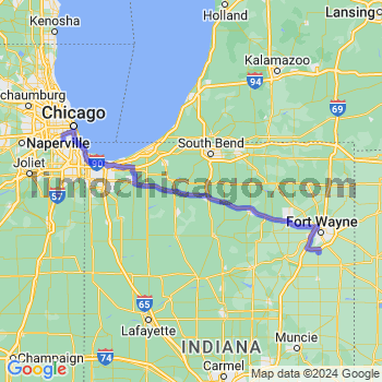 Travel from Yoder to Midway airport Limousine service to Midway airport (MDW)