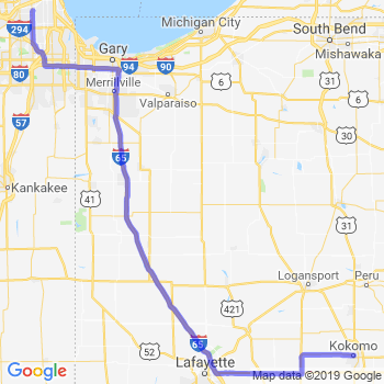 Travel from Kokomo to Midway airport Limousine service to Midway airport (MDW)