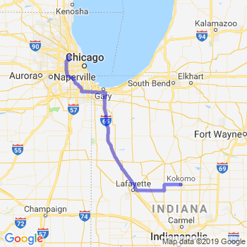 Travel from Kokomo to O'Hare airport Limousine service to O'Hare airport (ORD)
