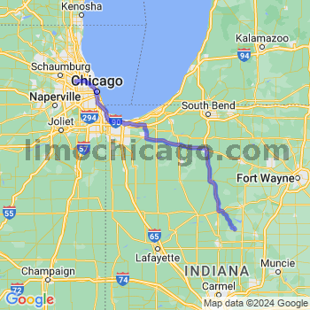 Travel from Amboy to O'Hare airport Limousine service to O'Hare airport (ORD)